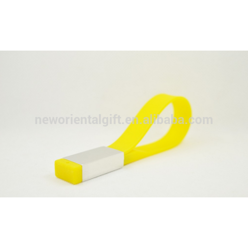 Sillicone Wristhand Bracelet USB Flash Drives with colorful cheapest 1-32GB